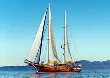 Private sailing charter holiday in Turkey