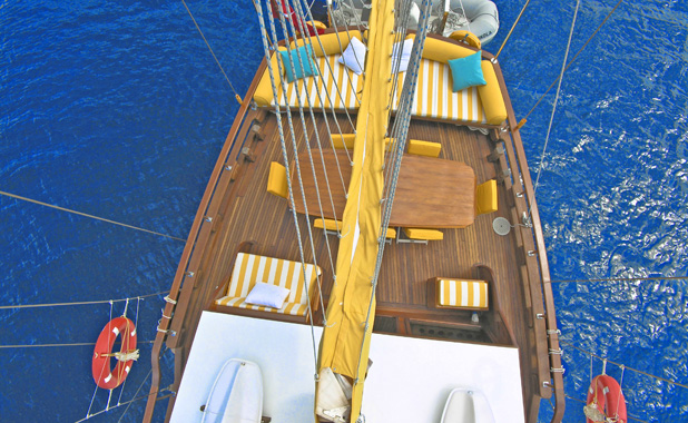 Private luxury gulet yacht vacations in the Greek islands