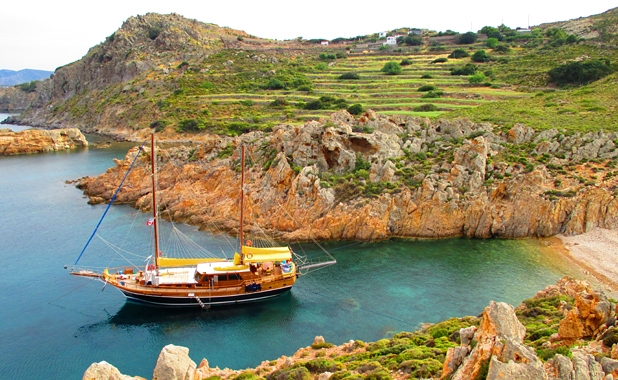 Turkish gulet yacht holidays in the Greek Islands